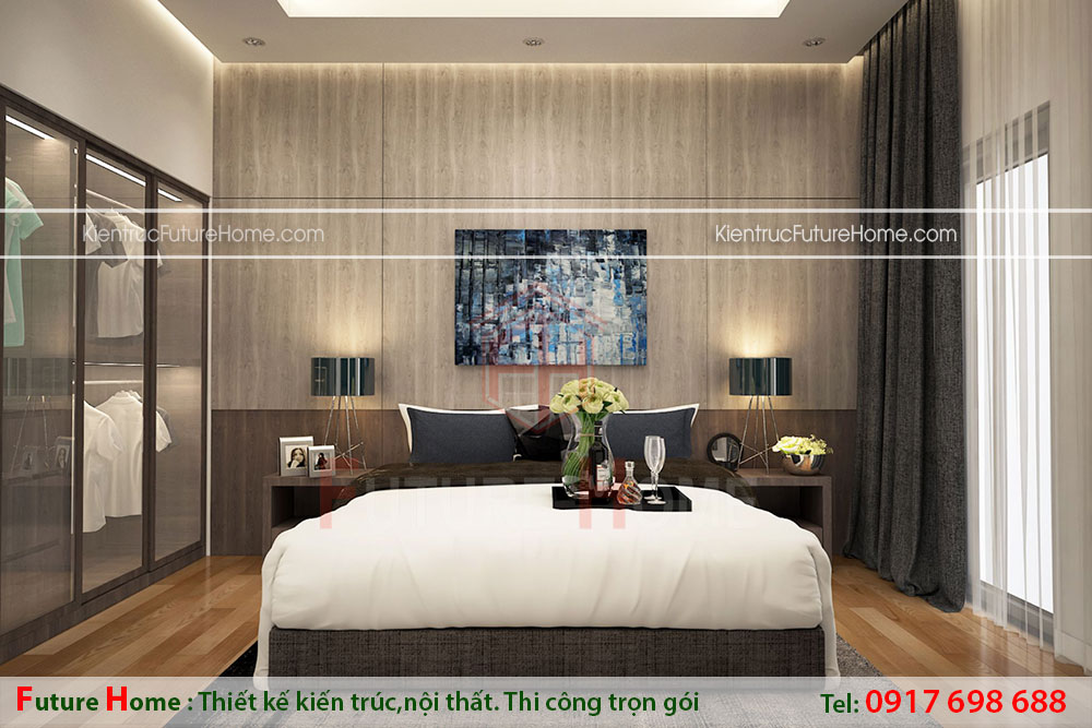Phòng ngủ hiện đại trẻ trung