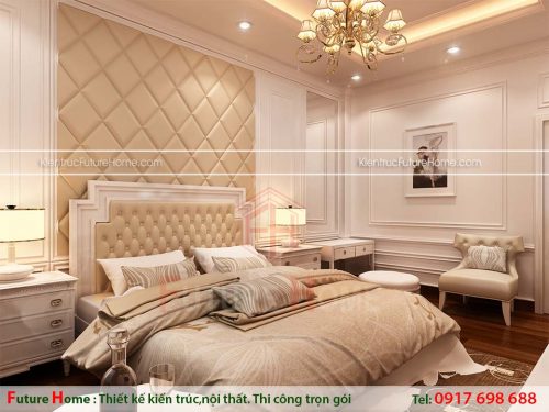 Phòng ngủ pháp sang trọng
