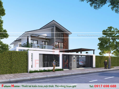 Phối cảnh biệt thự đẹp