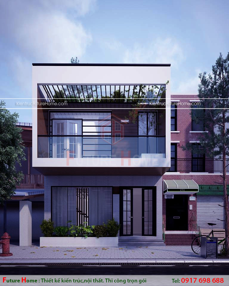 Phương án nhà phố đẹp