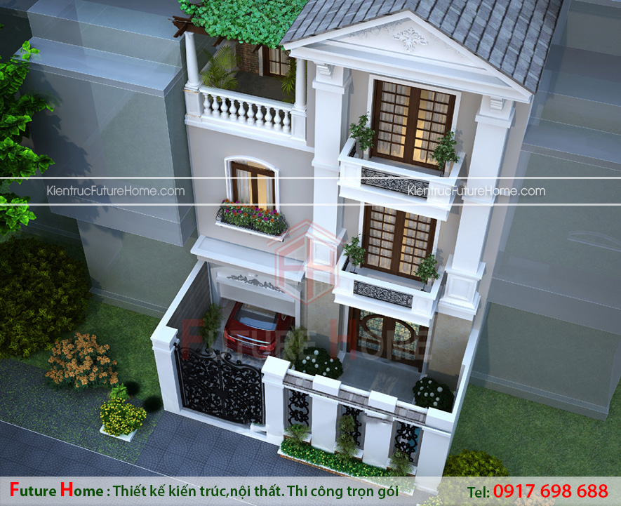 Nhà phố hiện đại