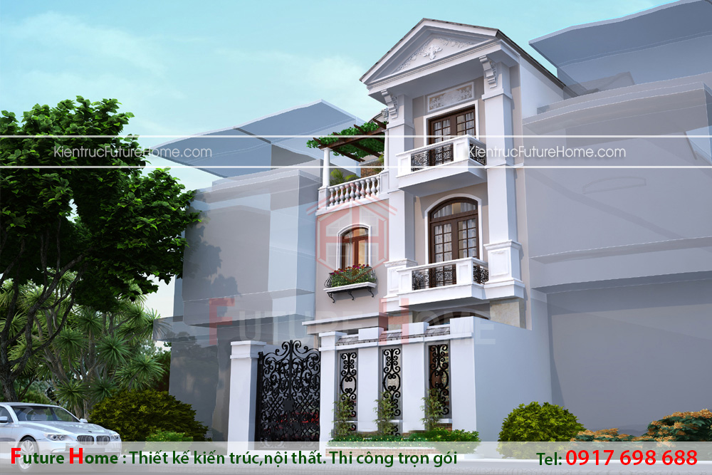 Nhà phố 3 tầng