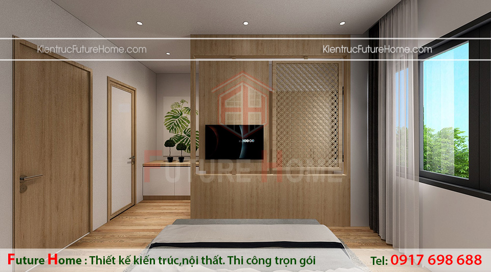 Phòng ngủ đẹp và thoáng