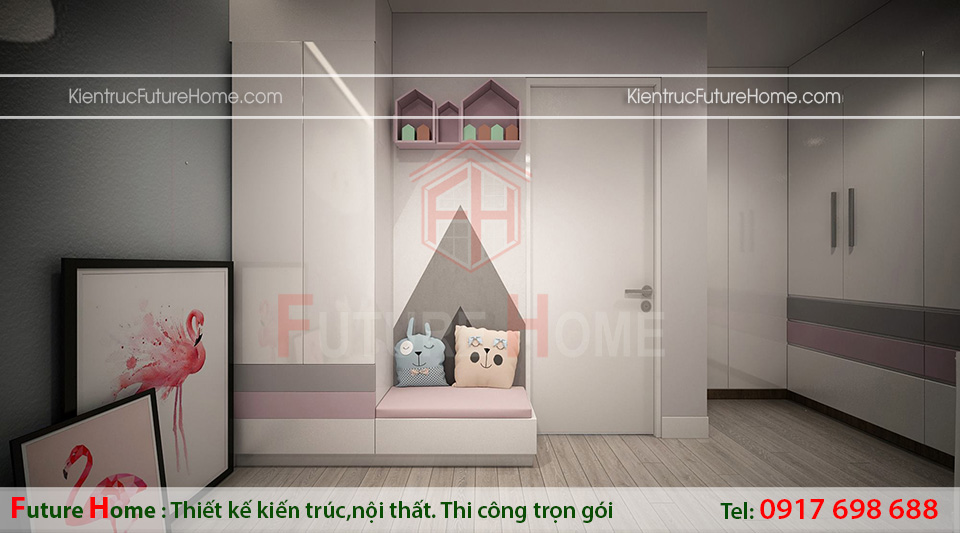 Tủ đồ xinh xắn