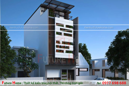 thiết kế nhà phố hiện đại